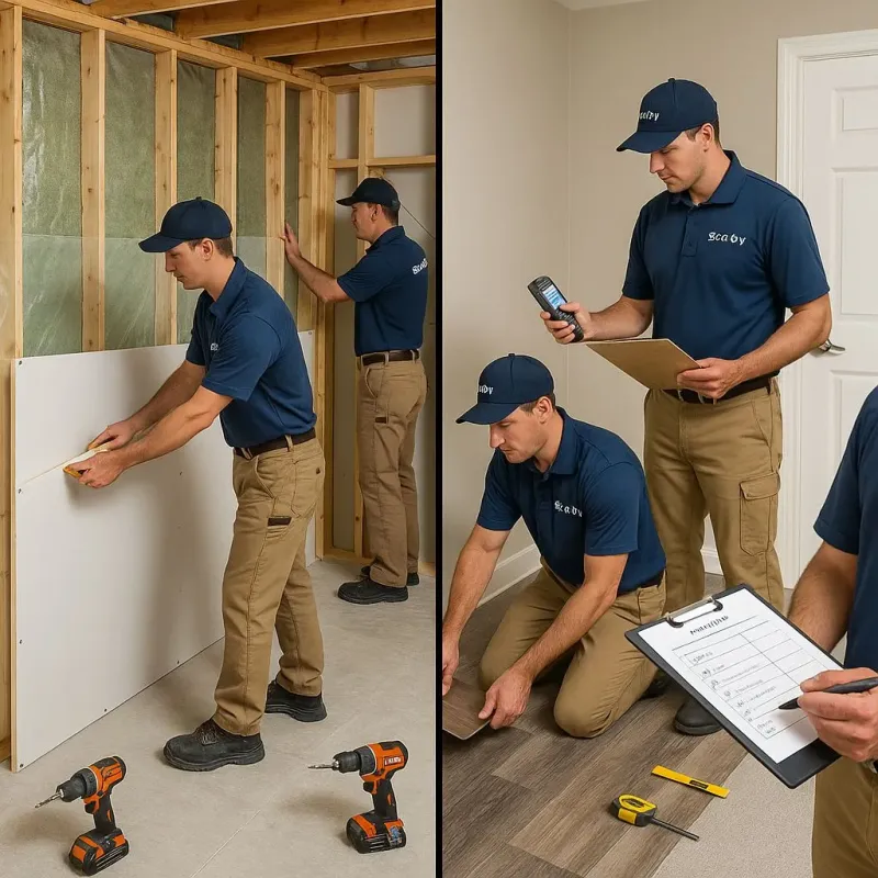 Repairs and Reconstruction process in West Long Branch, NJ